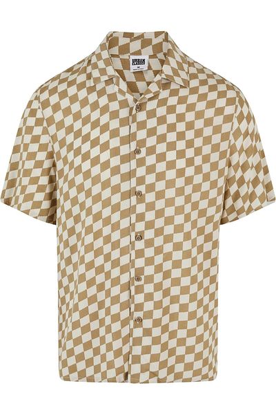 Urban Classics Herren Viscose Aop Resort Shirt