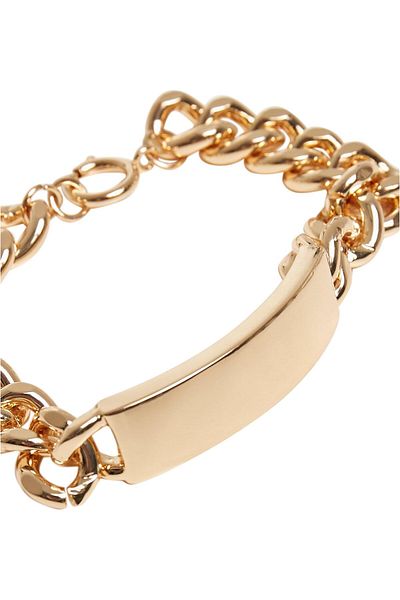 Urban Classics Unisex Plate Bracelet
