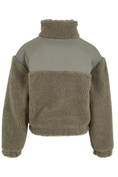 Urban Classics Girls Sherpa Mix Jacket