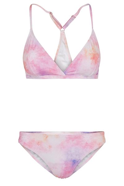 Urban Classics Damen Ladies Tie Dye Triangle Back Bikini