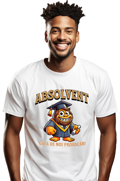 StoryGift Romania Ανδρικό T-shirt: Αποφοίτησες και είσαι έτοιμος για νέες προ...