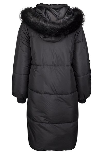 Urban Classics Damen Ladies Oversize Faux Fur Puffer Coat