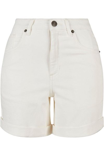 Urban Classics Damen Ladies Stretch Denim 5 Pocket Shorts