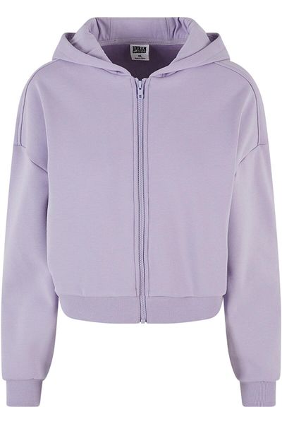 Urban Classics Damen Ladies Cozy Short Zip Hoody
