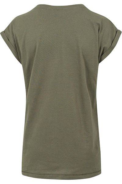 Urban Classics Damen Ladies Extended Shoulder Tee