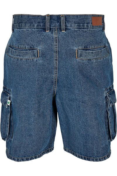 Urban Classics Herren Denim Cargo Shorts