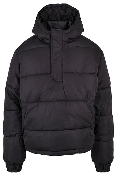 Urban Classics Herren Hooded Cropped Pull Over Jacket