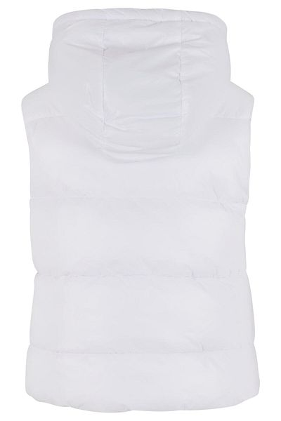 Urban Classics Ladies Recycled Shiny Puffer Vest With Hood