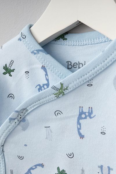 Bebitof Cute Animals Patterned 5-Piece Newborn Set