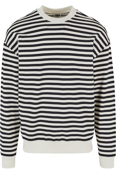 Urban Classics Herren Striped Crewneck