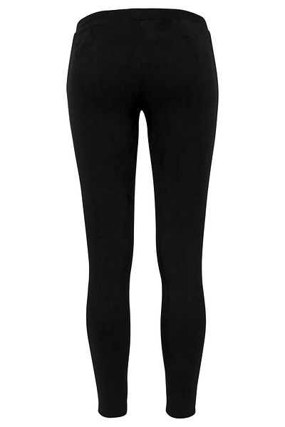 Urban Classics Damen Ladies Imitation Suede Leggings