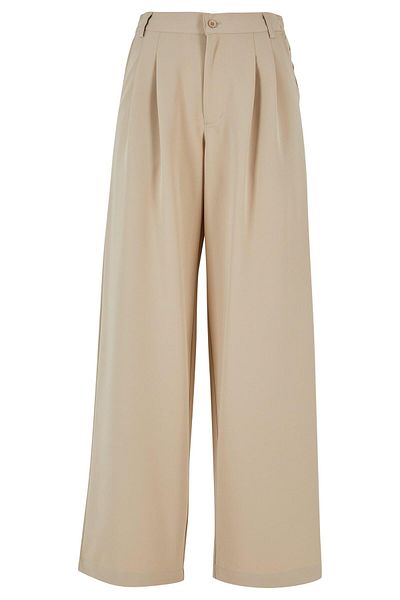Urban Classics Damen Ladies Ultra Wide Pleat-front Pants