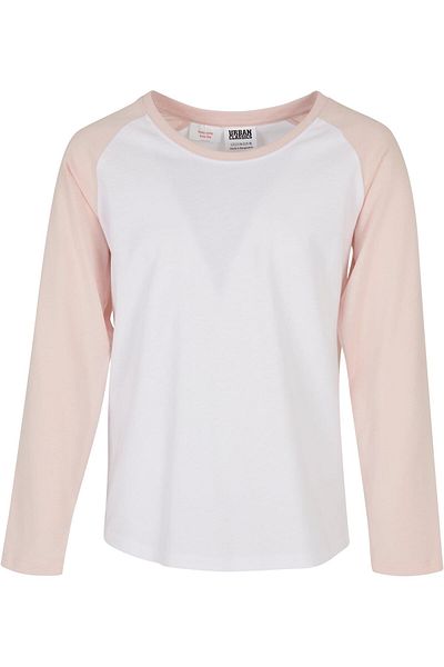Urban Classics Damen Girls Contrast Raglan Longsleeve