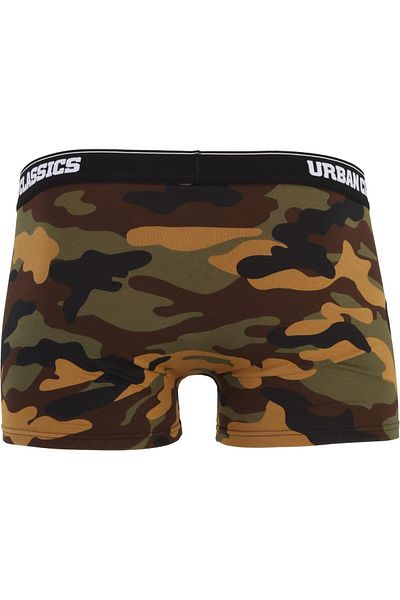 Urban Classics Herren 2-pack Camo Boxer Shorts