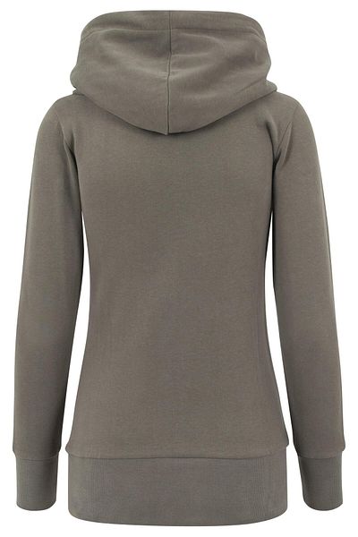 Urban Classics Damen Ladies Long Logopatch Hoody