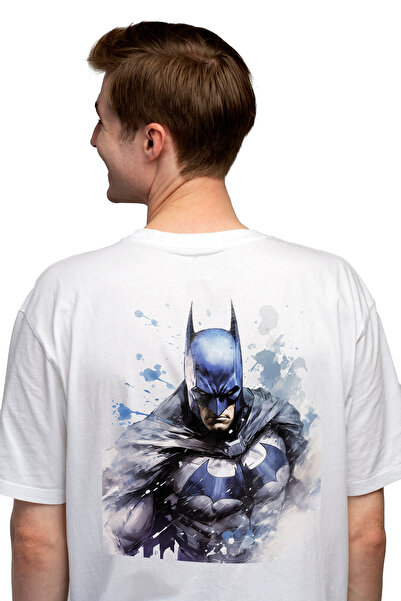 StoryGift Romania Tricou Barbati Cu Batman, Supereroi, Dc, Costum, Liliac, Pe...