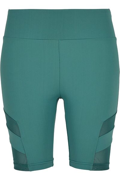Urban Classics Damen Ladies High Waist Tech Mesh Cycle Shorts