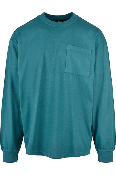 Urban Classics Herren Pigment Dyed Pocket Longsleeve
