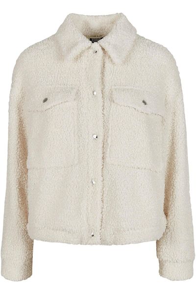 Urban Classics Damen Ladies Sherpa Trucker Jacket