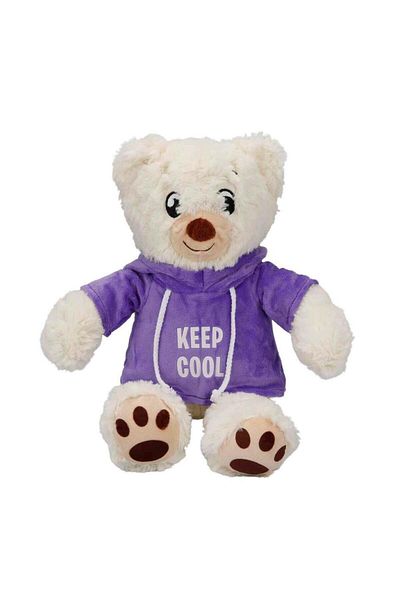 Skygo Hooded Plush Bear 30 Cm.