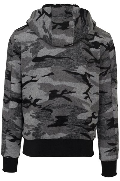 Urban Classics Herren Camo Zip Jacket
