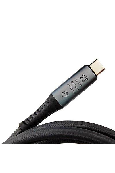 CLASSLIGHTS Smart Usb Type C 4.0 Cable With Display, Power 40gbps/240w, 8k Resolution - 1m, Electroaz