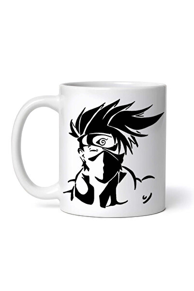 OEM Cană albă personalizată, Kakashi Hatake Naruto Anime, INOVATIX®. 330 ml