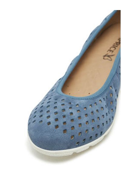 Caprice women's ballerinas 9-22114-44 blue