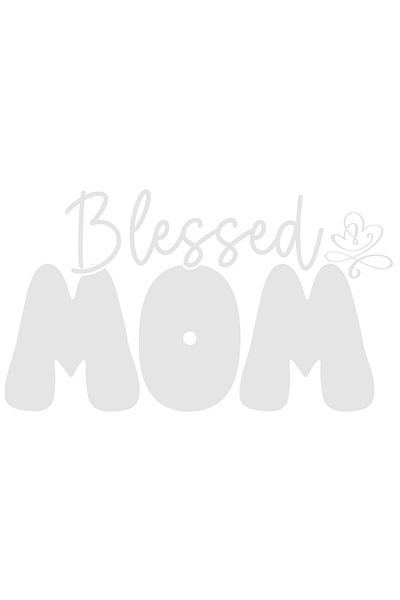 StoryGift Romania Sticker Eticheta 50CM Exterior pentru o mama iubita si binecuvantata cu textul in engleza "Ble