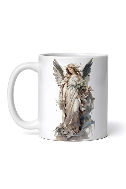 OEM Cană albă personalizată, Îngerul Inimilor Frânte, INOVATIX®. 330ml