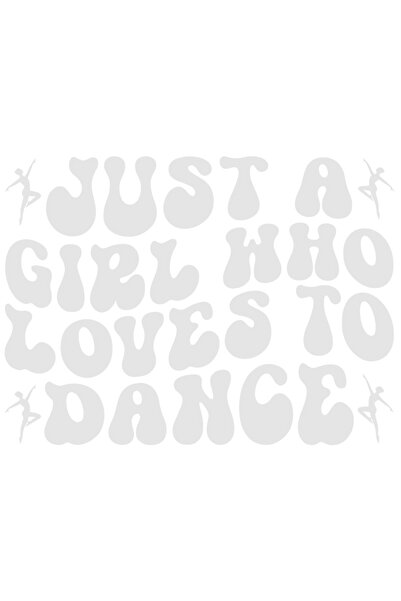 StoryGift Romania Sticker Eticheta 50CM Exterior cu mesajul "Doar o fata care...