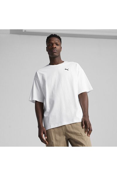 Puma Ανδρικό μπλουζάκι με φαρδιά γραμμή, απαραίτητο για την γκαρνταρόμπα