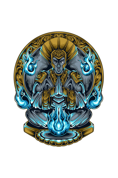 StoryGift Romania Sticker Autocolant 70CM Cu Altar, Flacari, Fantasy, Coif, B...