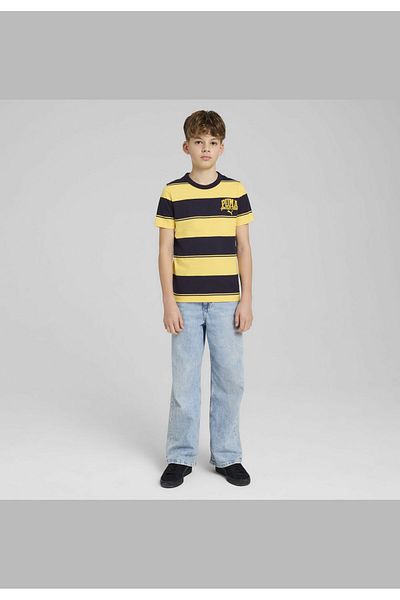 Puma Dětské tričko PUMA Class Striped Tee