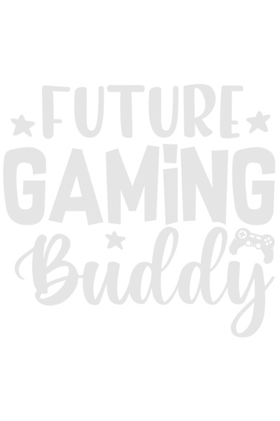 StoryGift Romania Sticker Adeziv 90CM Exterior cu textul in engleza "Future gaming buddy" - viitor amic pentru j