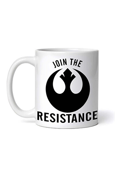 OEM Cană albă personalizată, Alătură-te rezistenței Star Wars, INOVATIX®. 330 ml