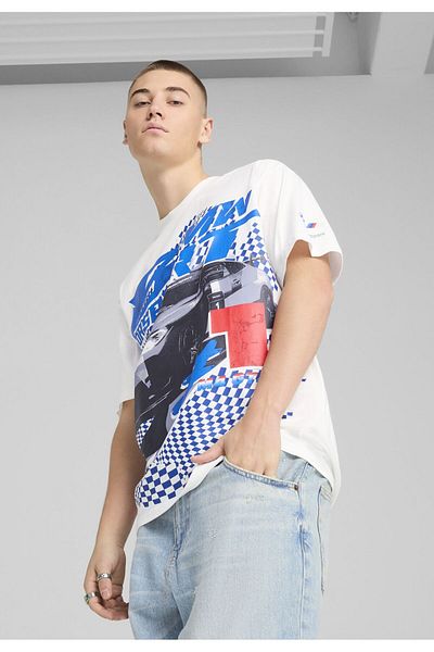 Puma BMW M Motorsport Big Graphic T-shirt Ανδρικό
