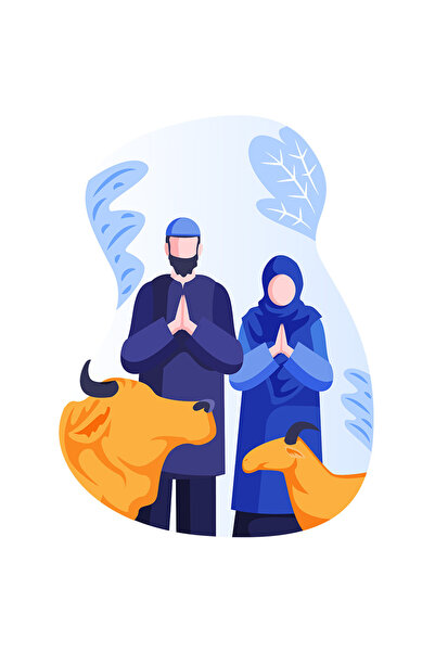 StoryGift Romania Sticker Eticheta 50CM Cu Animale, Rugaciune, Musulmani, Isl...