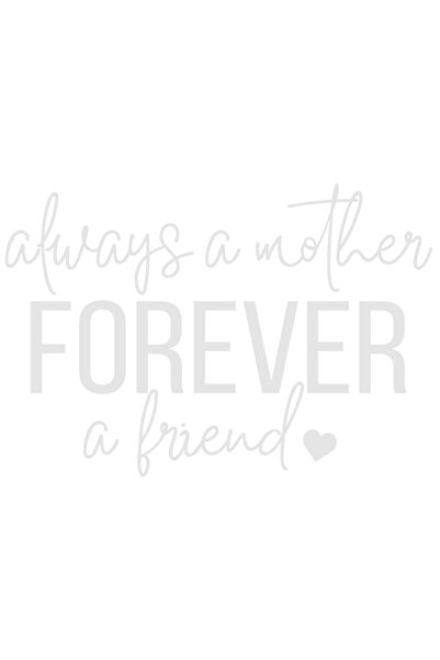 StoryGift Romania Sticker Exterior cu textul in engleza "Always a mother, for...