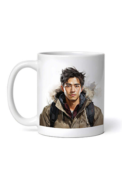 OEM Cană albă personalizată, Kim Hiun, INOVATIX®. 330 ml