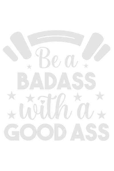 StoryGift Romania Adhesive Sticker 90CM Exterior with stars and dumbbell with message urging women to train