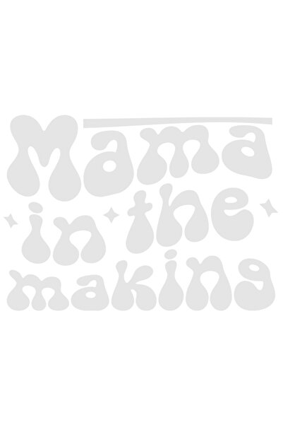 StoryGift Romania Sticker Eticheta 40CM Exterior pentru femeile gravide cu me...