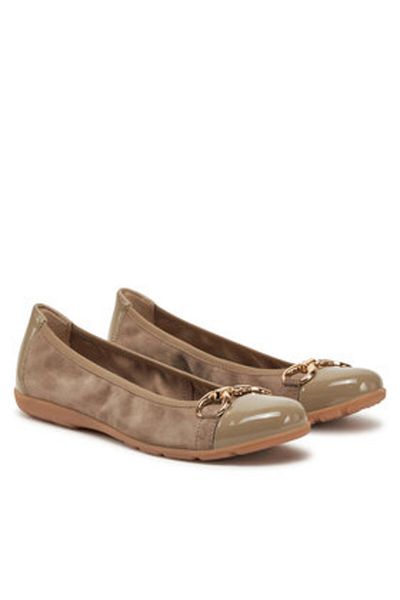 Caprice women's ballerinas 9-22172-42 brown