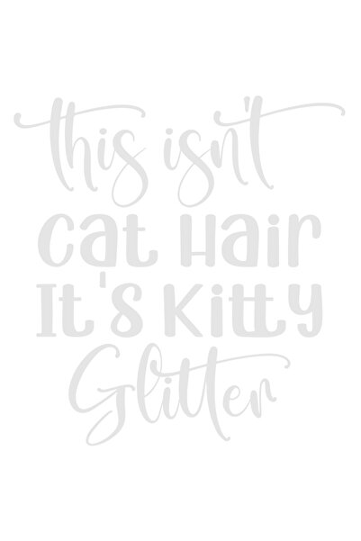 StoryGift Romania Sticker Autocolant 70CM Exterior pentru iubitorii de pisici cu mesajul "Asta nu este par de pi