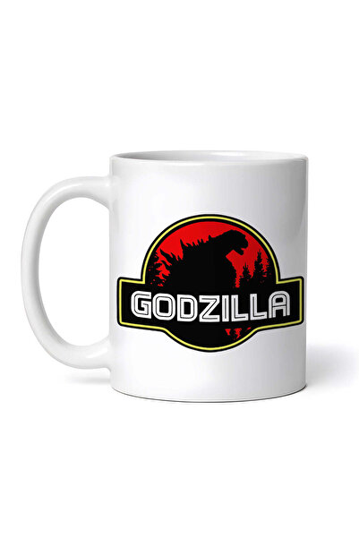 OEM Cană albă personalizată, Regele Monștrilor, Parcul Godzilla, INOVATIX®. 330 ml