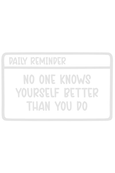 StoryGift Romania Sticker Adeziv 90CM Exterior cu text in engleza "No one kno...