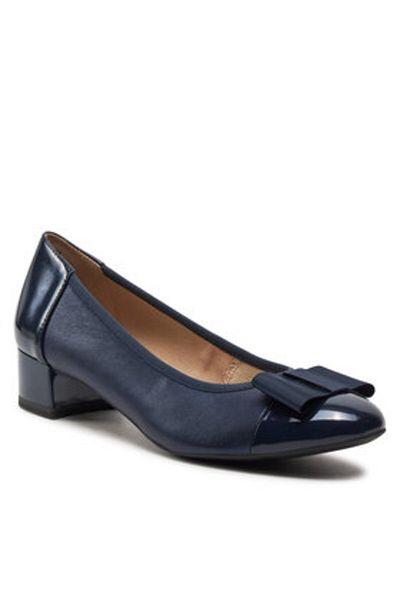 Caprice pantofi cu toc pentru femei 9-22307-42 albaștri