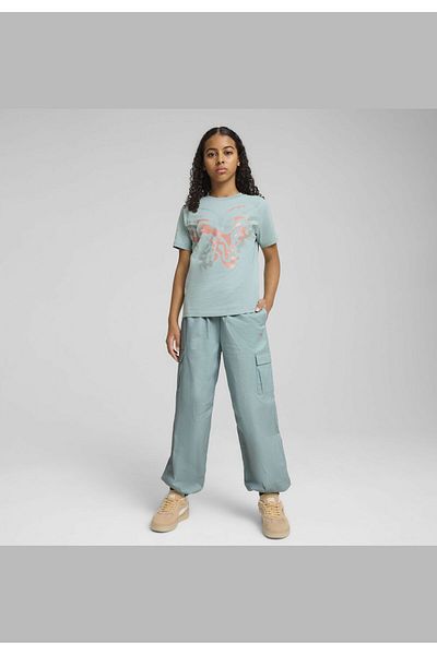 Puma Παντελόνι Cargo Butterfly Vibe για Νεανικό Χρώμα
