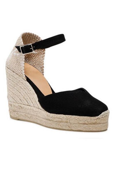 Castaner espadrile de damă 20983 negre