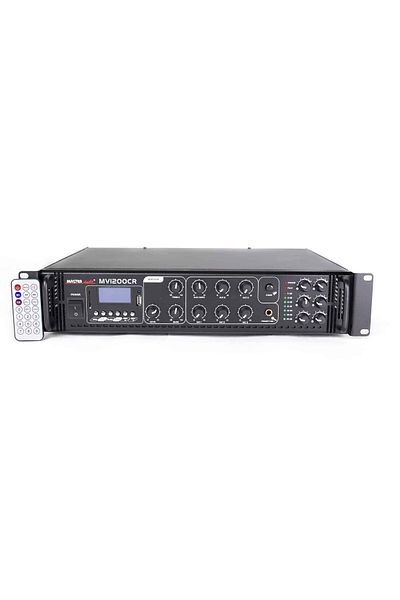 Master Audio Amplificator 100V 6 Zone Master Audio MV1200CA Bluetooth